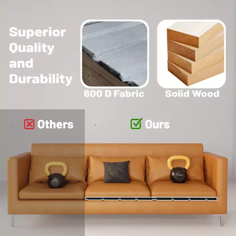 Heavy Duty Wood Couch Cushion Support Board for Sagging Sofas, Holds 400 lbs