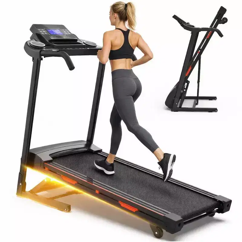 Redliro Folding Treadmill for Home  400 lb Capacity, Auto Incline, Compact & Quiet, Perfect for Walking, Running, & Home Fitness