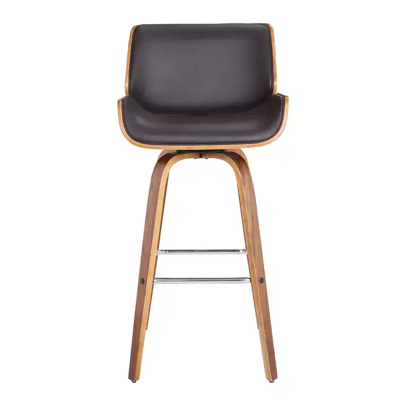 26" Armen Living Tyler Swivel Counter Height Barstool