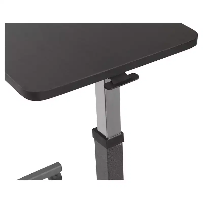Drive Medical Non Tilt Top Overbed Table, Silver Vein