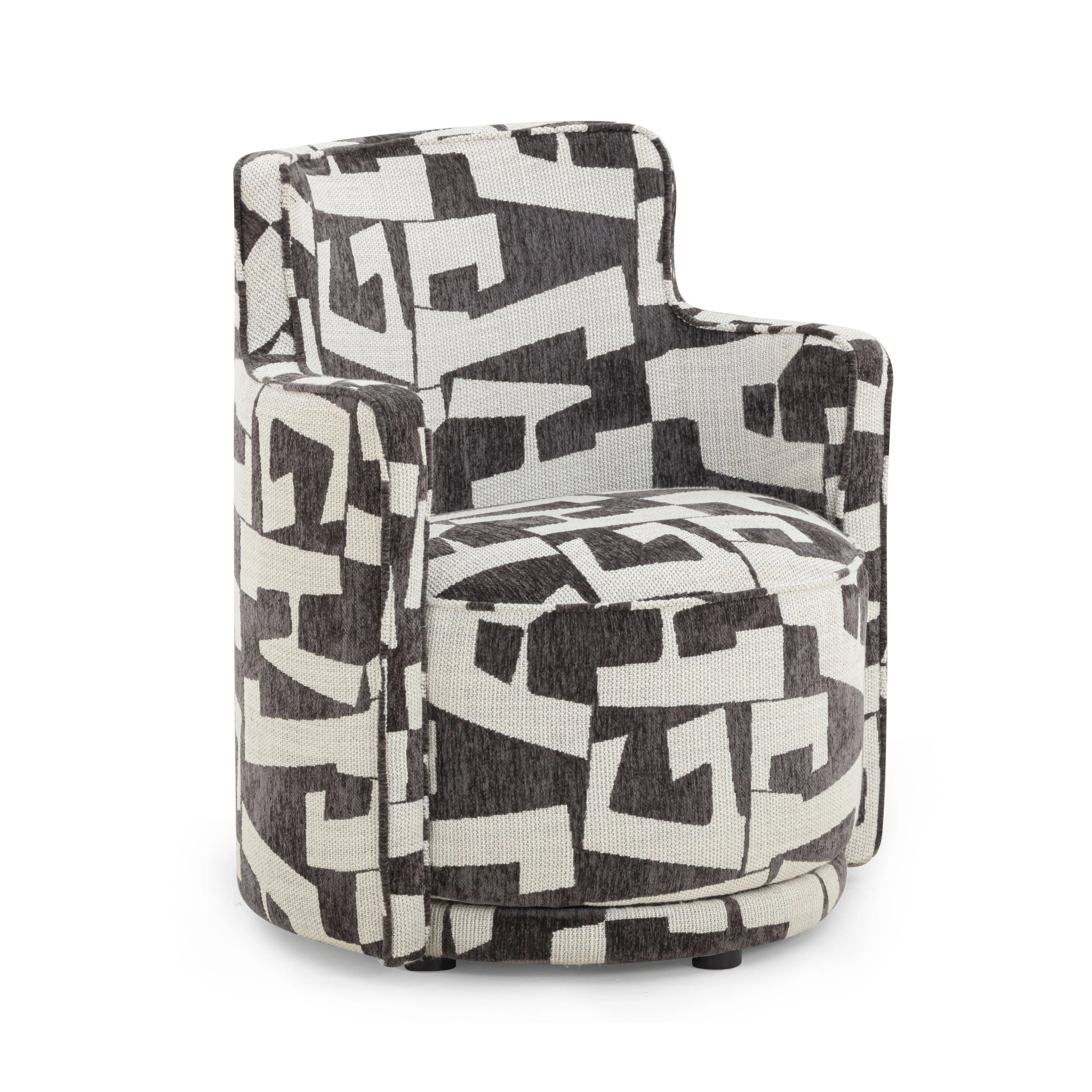 Passe Black Accent Chair