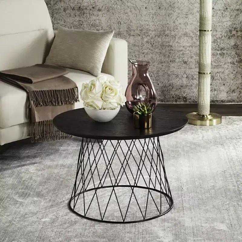 Modern End Table â€?Compact Side Table for Living Room, Bedroom & Sofa