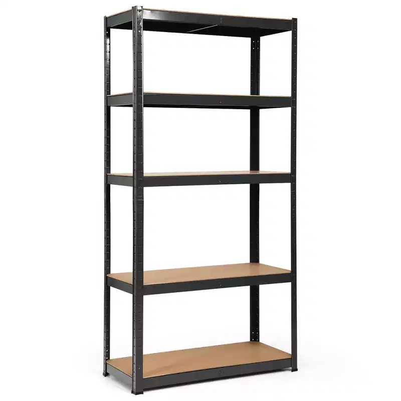 72'' Heavy Duty 5-Shelf Steel Storage Rack with Adjustable Shelves