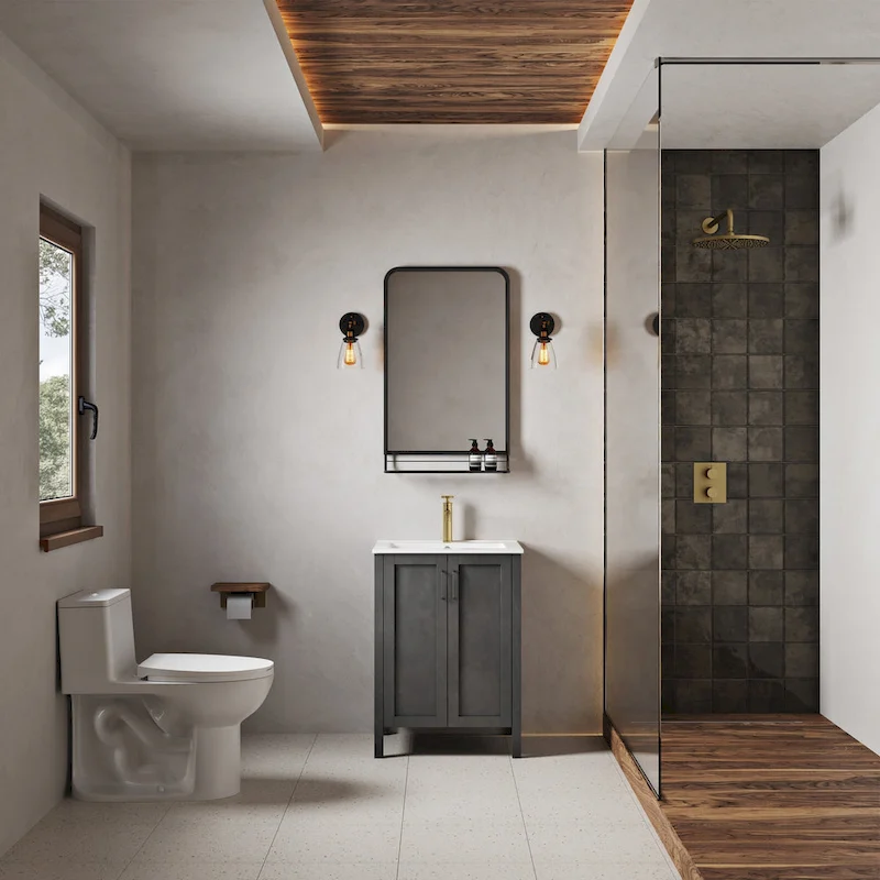 Avallon 24 Bathroom Vanity in Matte Black