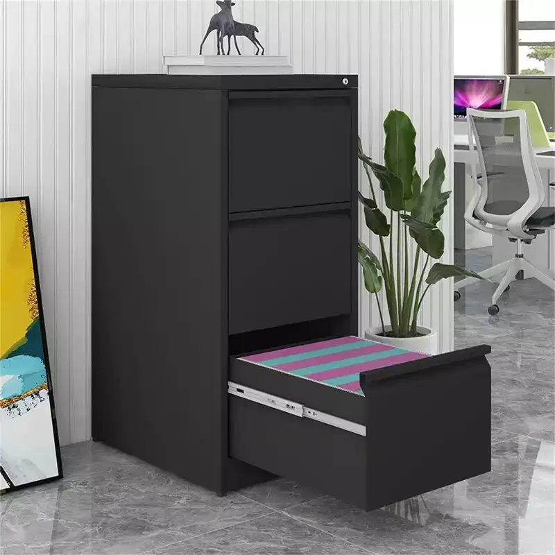 4 Drawer File Cabinet, Metal Storage Cabinet for Home Office, Steel Storage Drawer Hanging Letter /Legal/f4/a4 Files