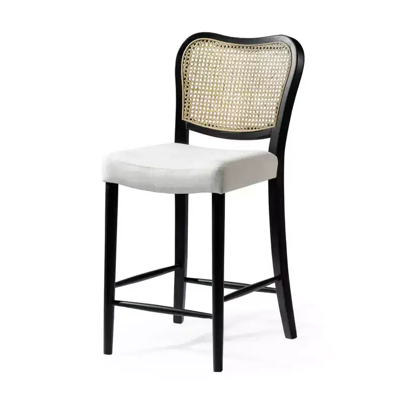 Maven Lane Vera Counter Stool with Fabric Upholstery 26 Seat Height