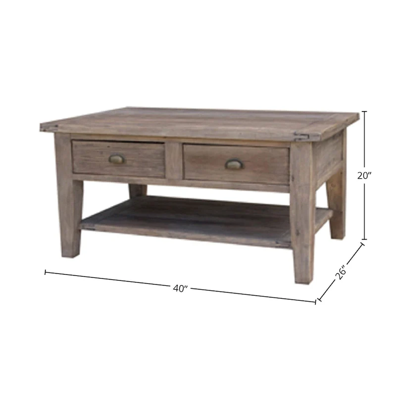 Small Coffee Table – Light Brown