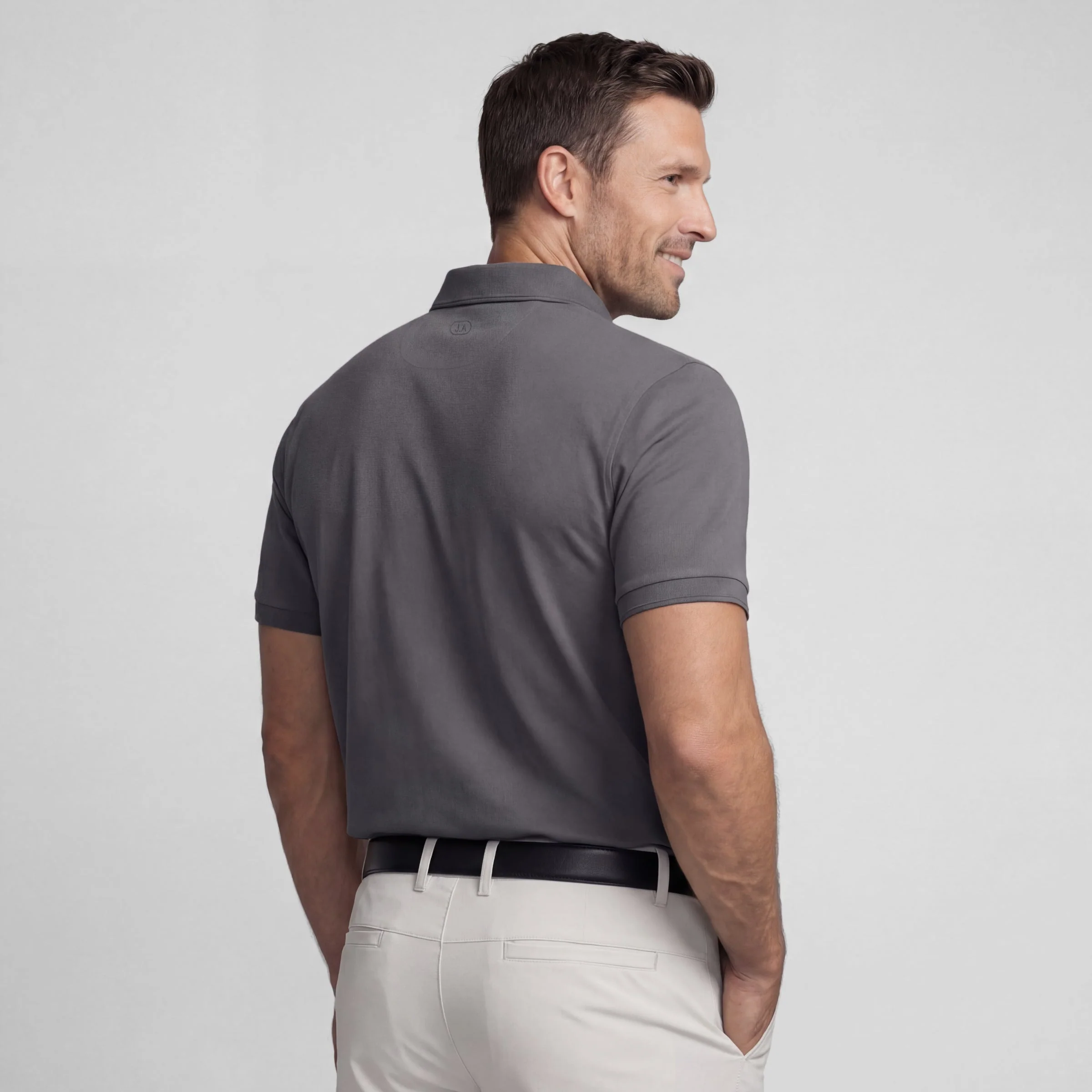 Polo -- Charcoal Gray