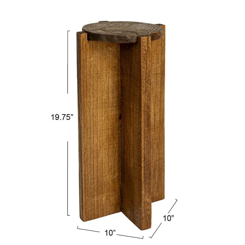 Paulownia Wood Accent Table