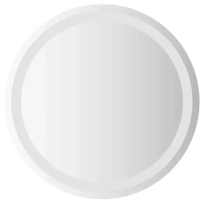 LED Bathroom Mirror Glass 19.7 in diameter Modern Round Vanity