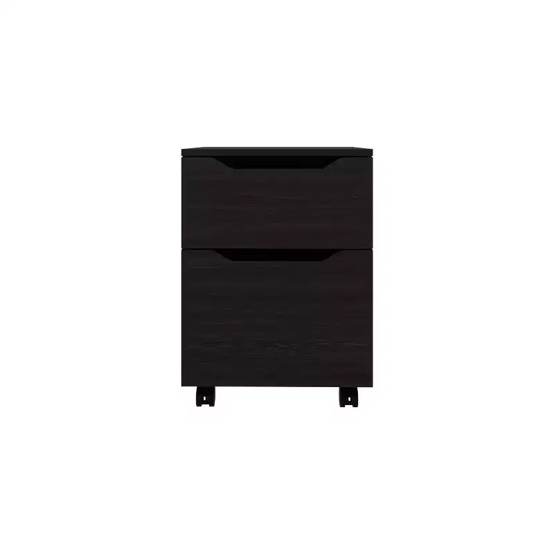 Open Shelf Modern Nightstand for Bedroom and Living Room