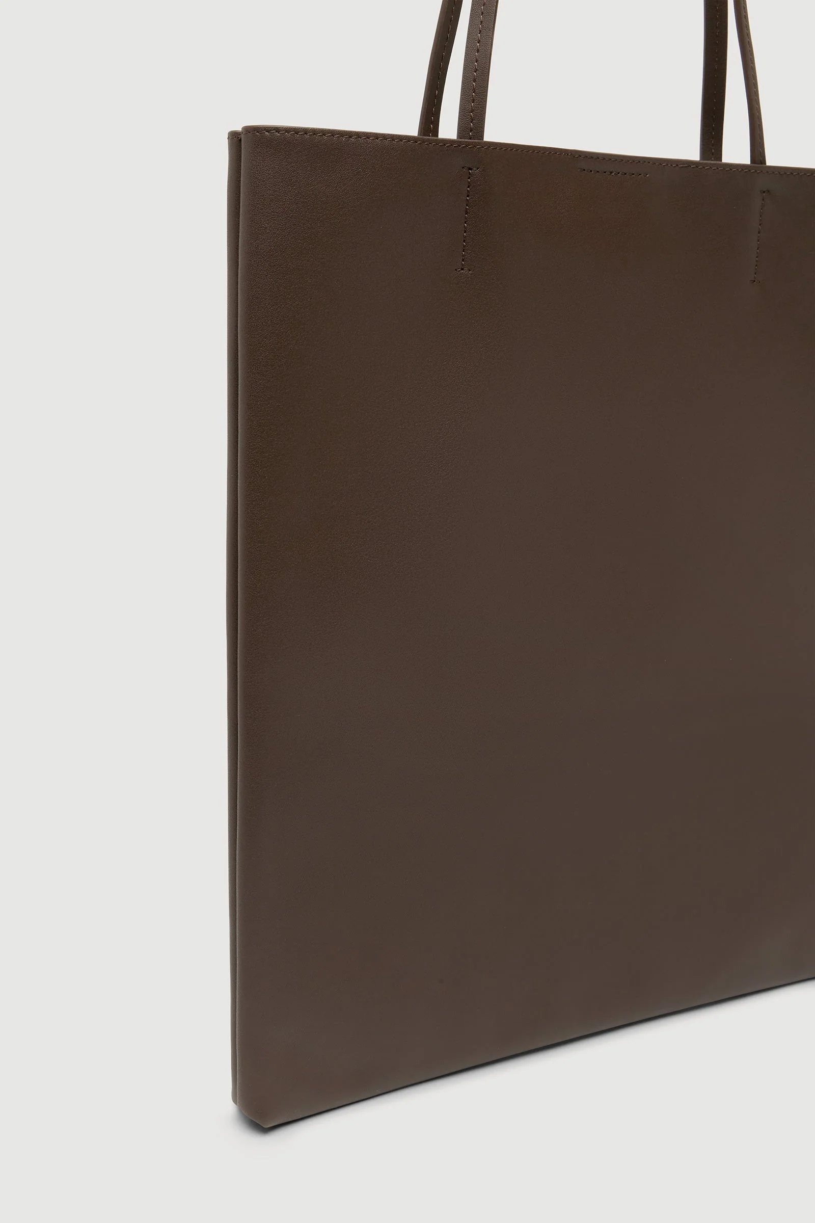 Walnut Leather Shoulder Bag