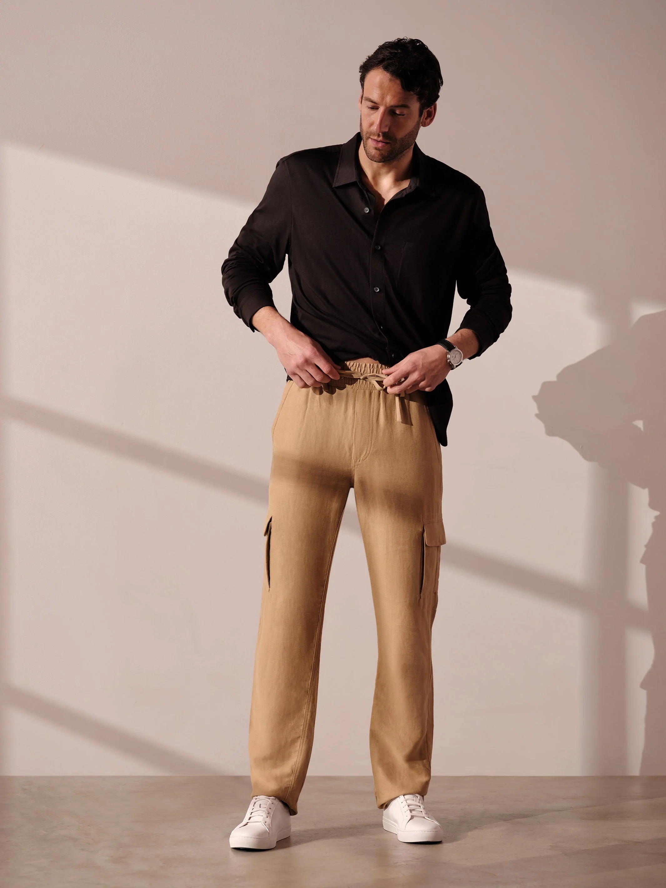 Drawstring Cargo Pant