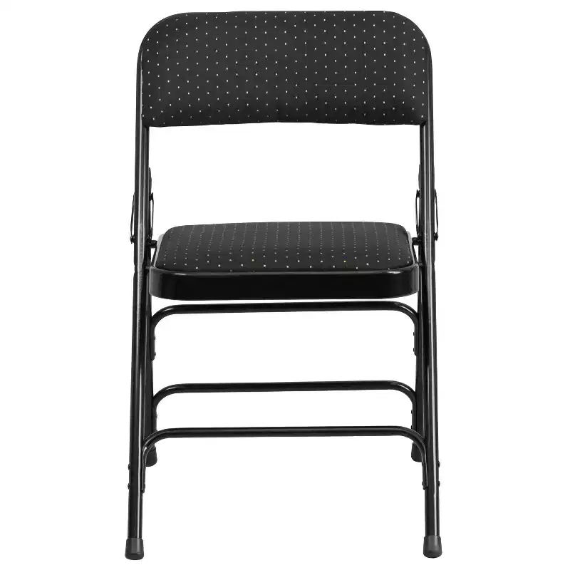 2-Pack Home & Office Party Events Fabric Padded Metal Folding Chair