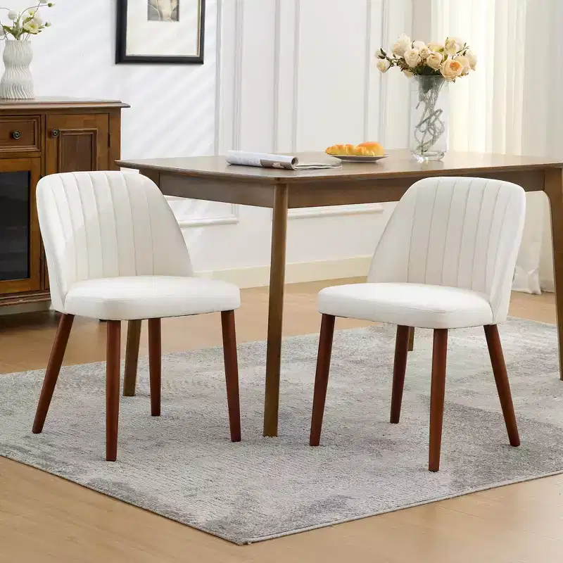 Dining Chairs, Upholstered Kitchen Dining Room Chairs, Fabric Side Dinner Chair for Kitchen, Dining Room, Restaurant
