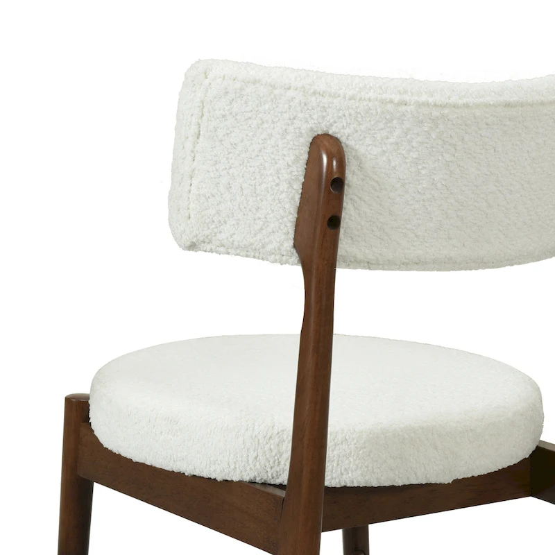 Lumen Dining Chairs Rubberwood (Set of 2 ) by Christopher Knight Home