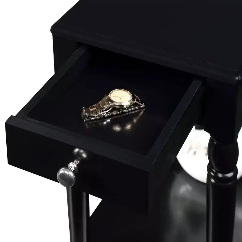 French Country No Tools Chairside Table