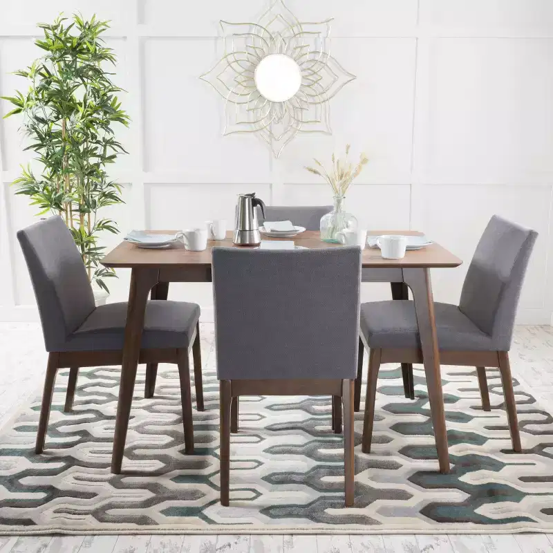 Kwame Rectangular Dining Table 5-Piece