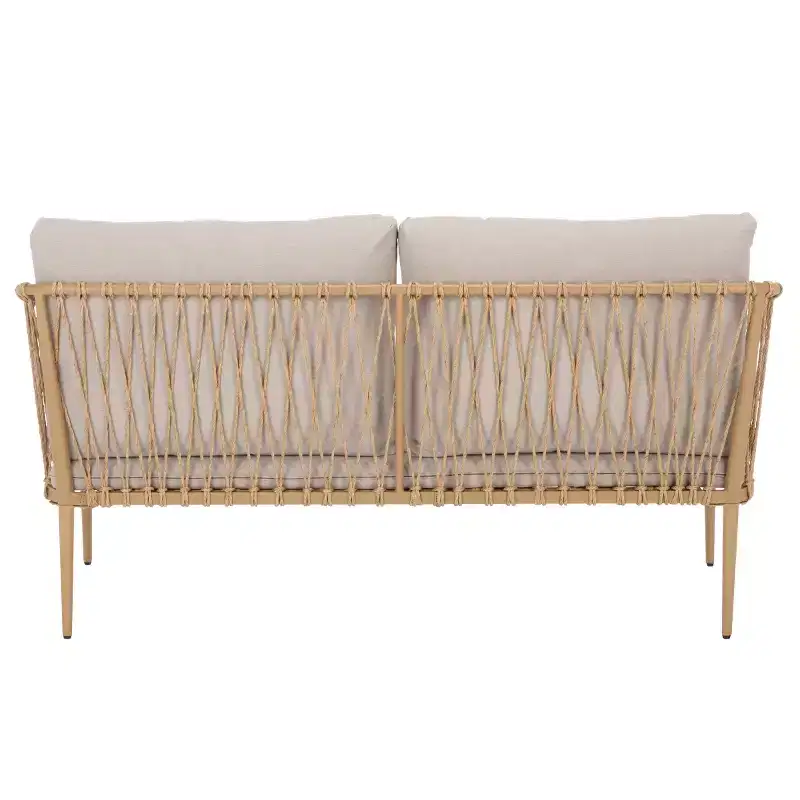 Dante Rope Patio Loveseat - SEI
