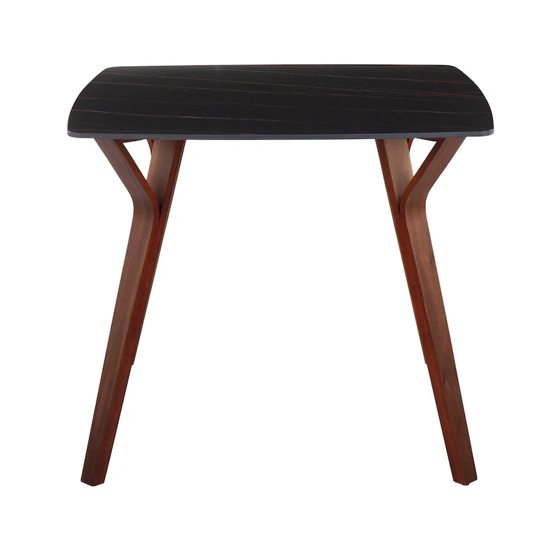 Dining Table with Textured Marble Table Top
