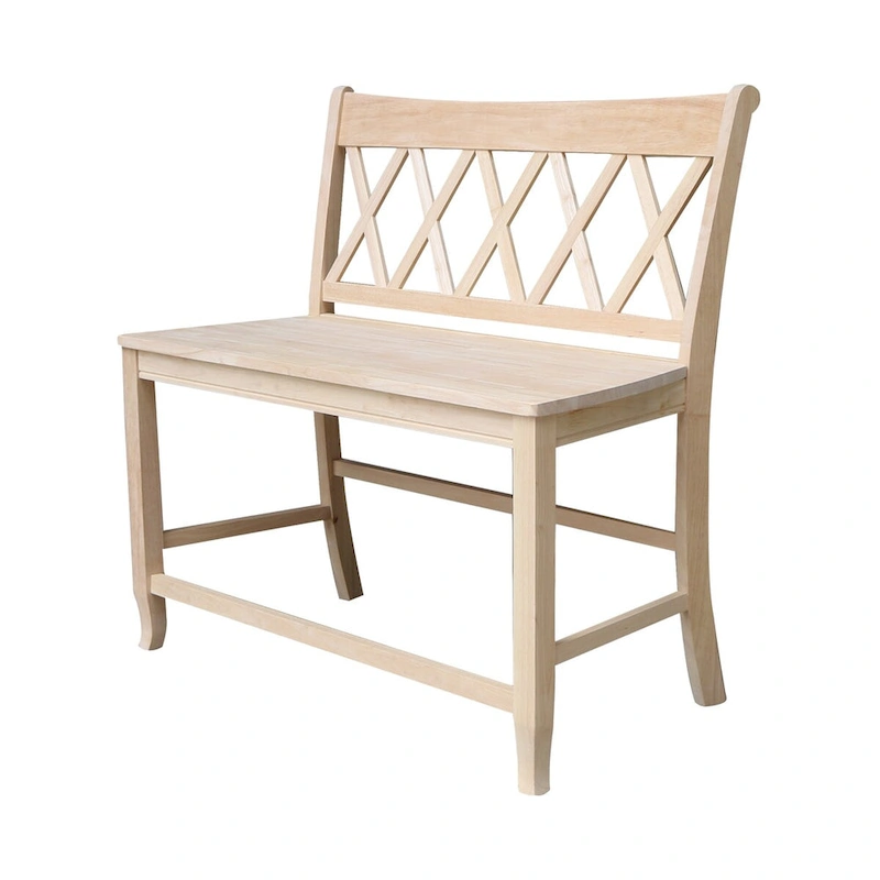 Double X-Back Bench - 24 Seat Height