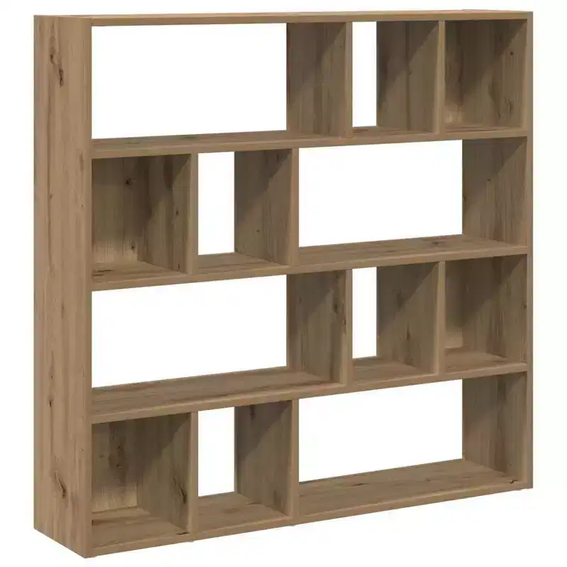 Book Cabinet/Room Divider Artisan Oak 41.3x9.4x40.2