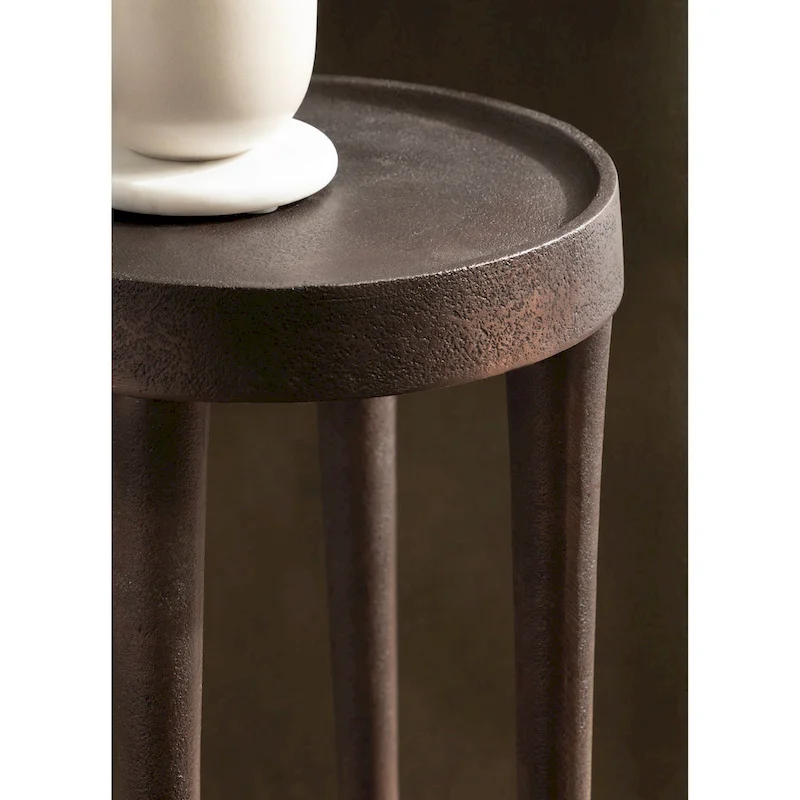 Kate and Laurel Rava Metal Drink Table