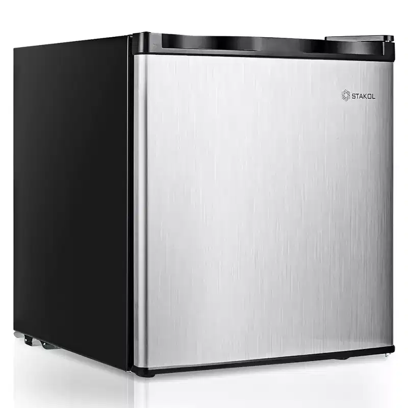 Costway STAKOL 1.1 cu.ft. Compact Single Door Mini Upright Freezer ( Not sold to consumers located in California)