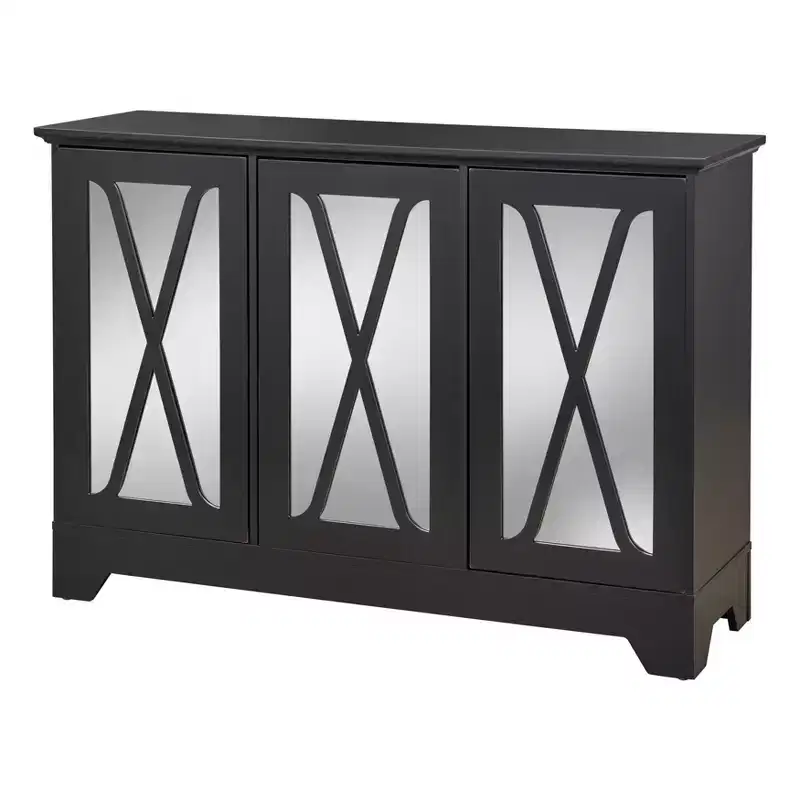 Reflections Side Board Buffet Servers with Mirror - Buylateral