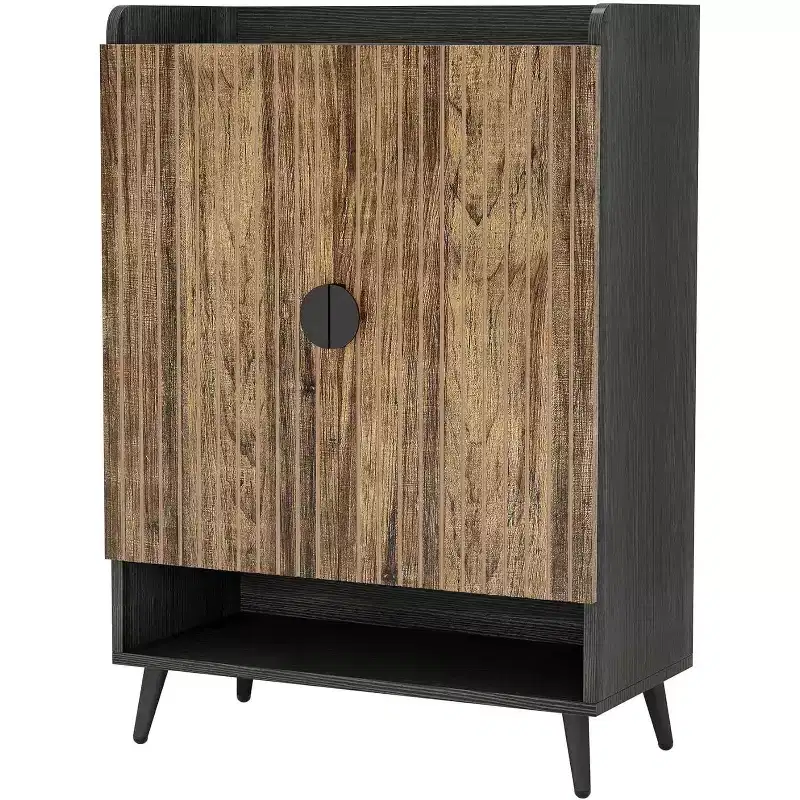 Tribesigns 7-Tier Wooden Shoe Cabinet