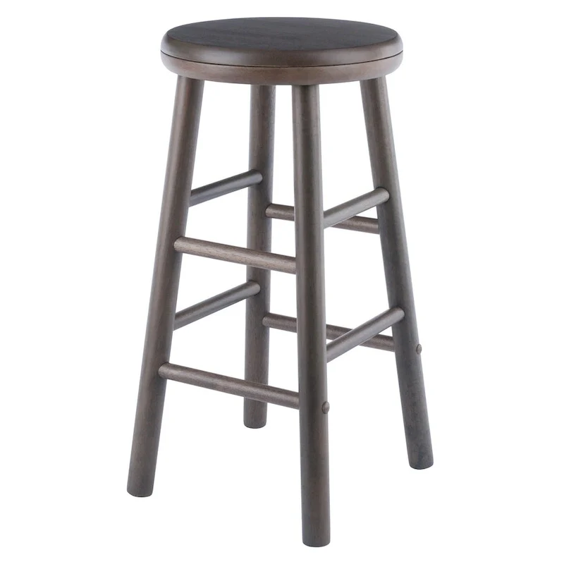 Oyster Gray Swivel Counter Stool, Set of 2