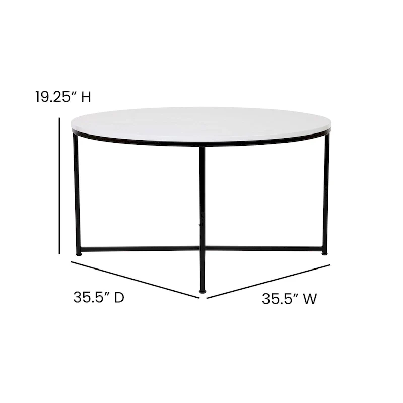 Signature Design by Ashley Coylin Cocktail Table - Tempered Glass Table