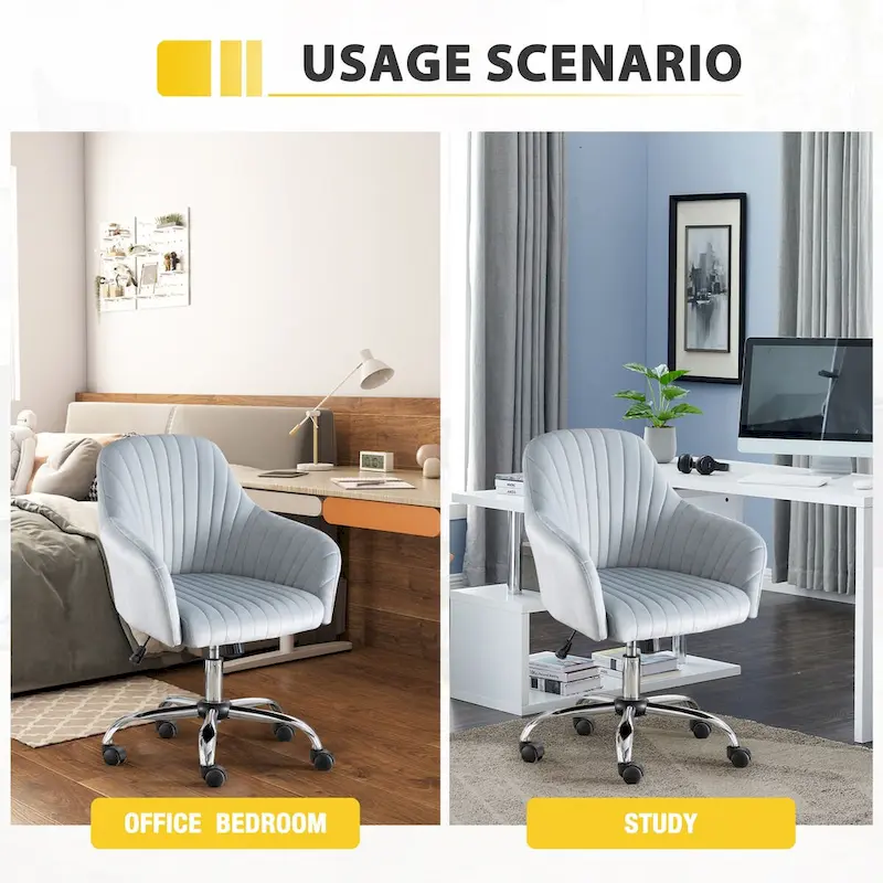 GEITIN Modern Leisure Office Chair with Adjustable Height