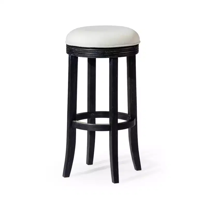 Maven Lane Eva Kitchen Bar Stool with Fabric Upholstery 31