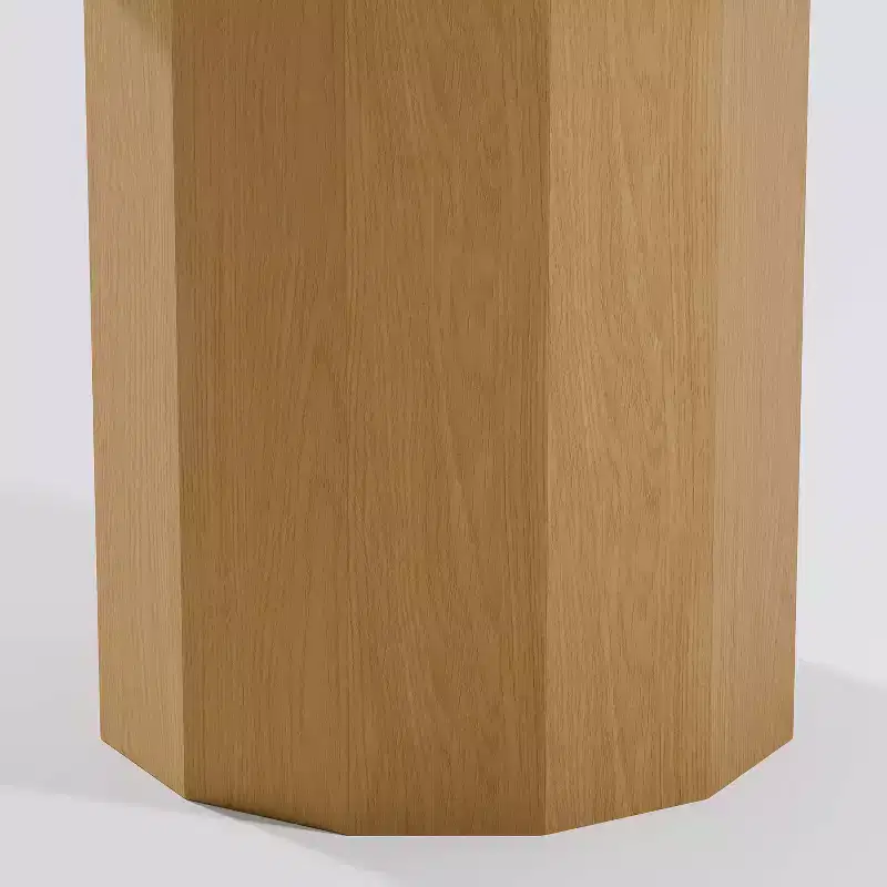 PexFix 46 Round Solid Wood Dining Table Kitchen Tables