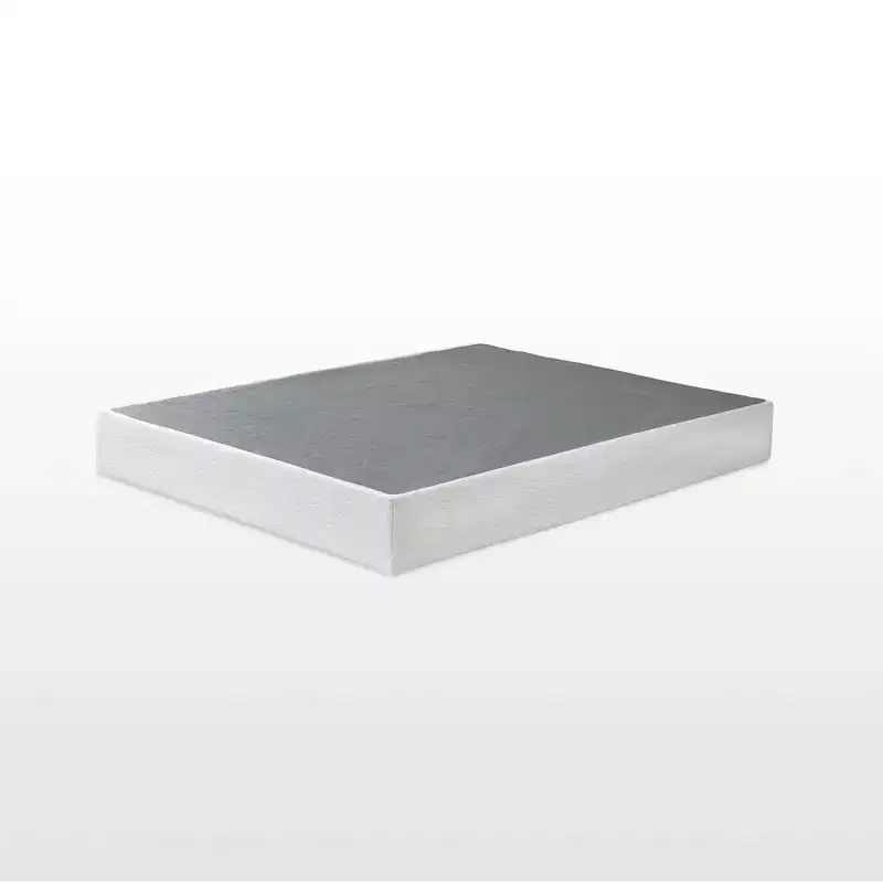 9 Metal Smart Box Spring with Quick Assembly Gray - Zinus