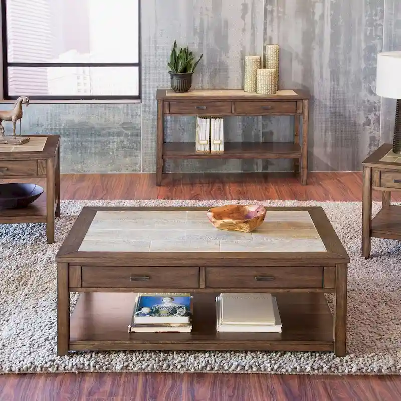 Tobacco Sofa Table