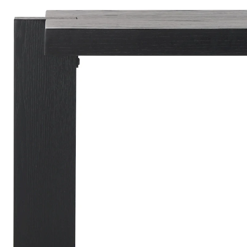 Rectangular Oak Veneer Wood Console Table - 48W x 20D x 30H