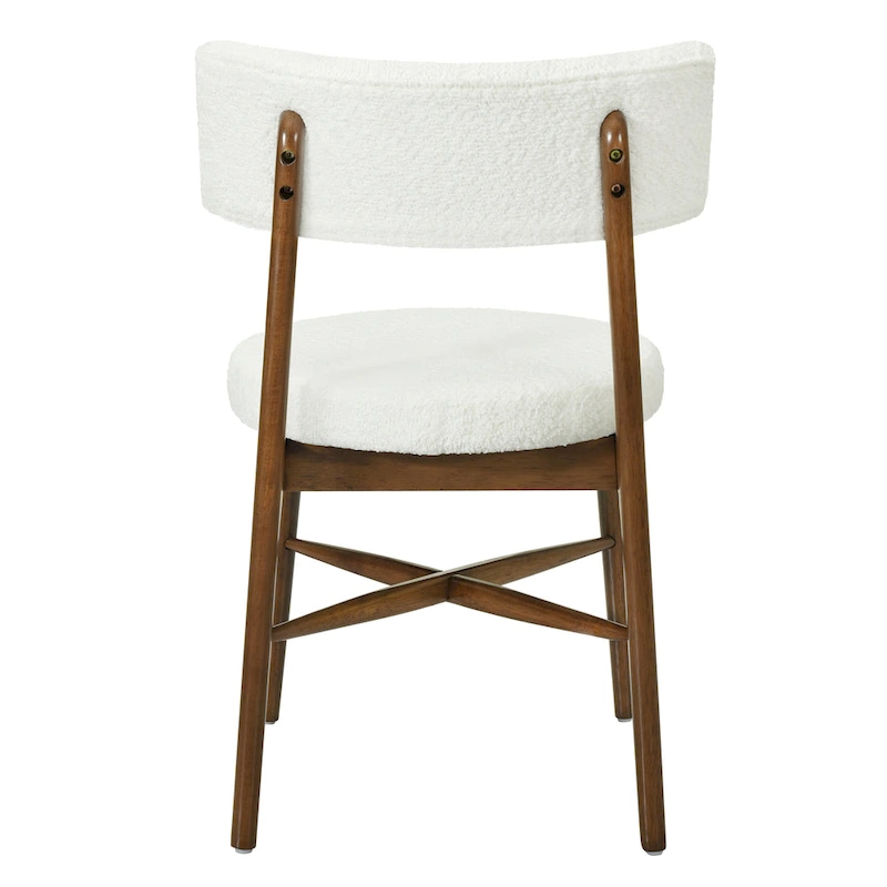 Lumen Dining Chairs Rubberwood (Set of 2 ) by Christopher Knight Home