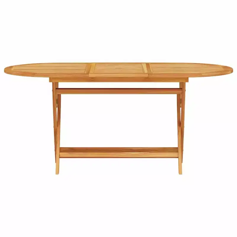vidaXL Garden Dining Set Folding 5 pcs Solid Acacia Wood