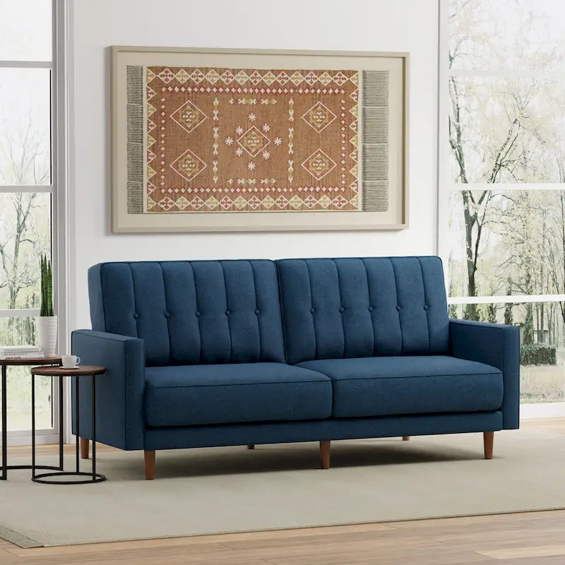 81.5 Sleeper Sofa with Vertical Seams
