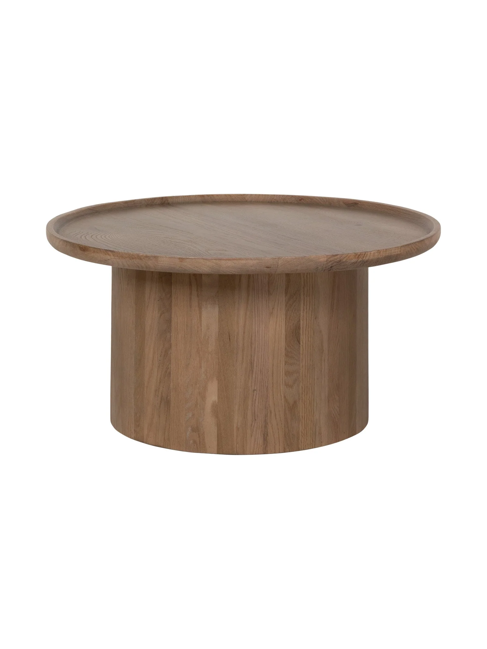 Contemporary Oak Coffee Table for Living Room