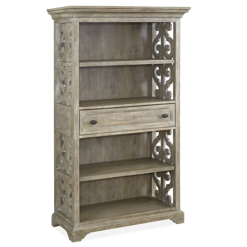 Traditional Dove Tail Grey Bookcase