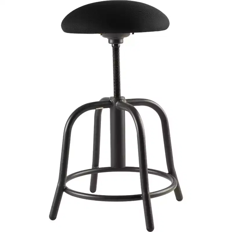 18-25 Height Adjustable Designer Stool with Padded Seat and Frame - Hampden Furnishings