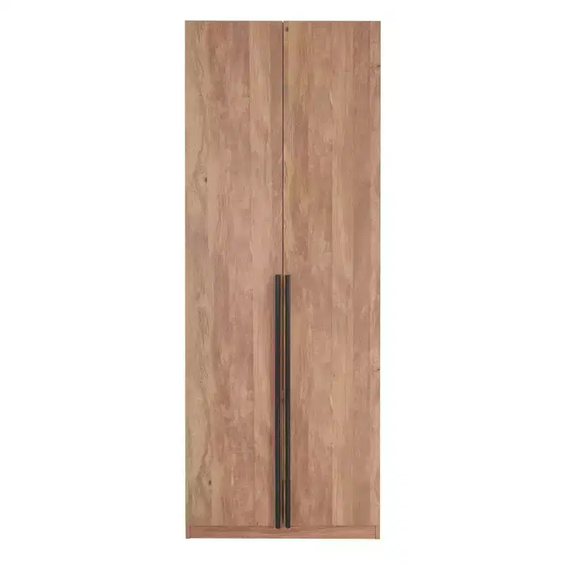 2-Door 4-Shelf Wardrobe Closet