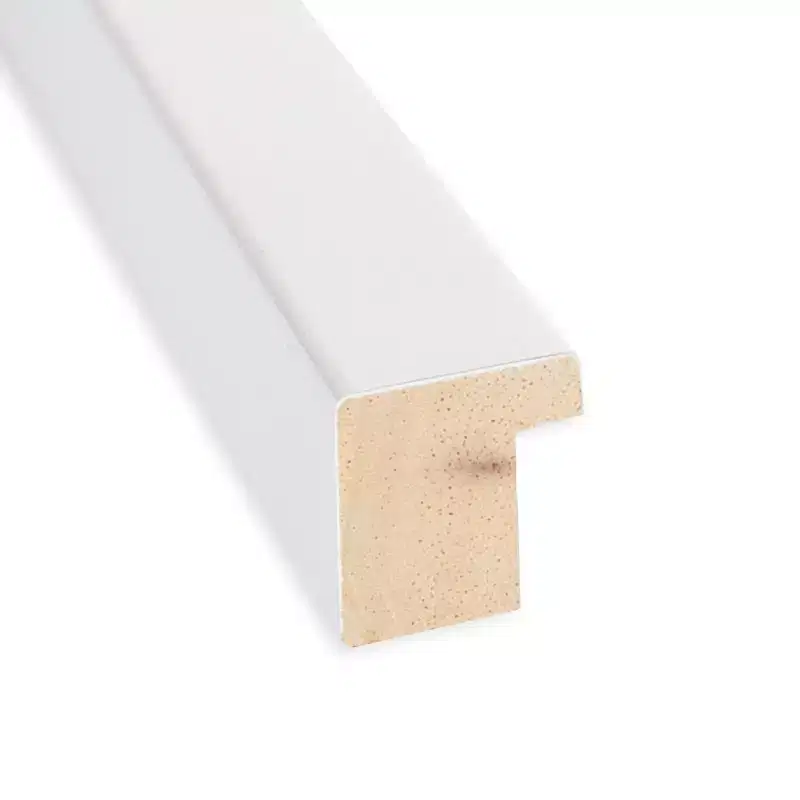 30" x 24" Non-Beveled Svelte Silver Wood Bathroom Wall Mirror - Amanti Art: Modern Rectangle, Wall Mount