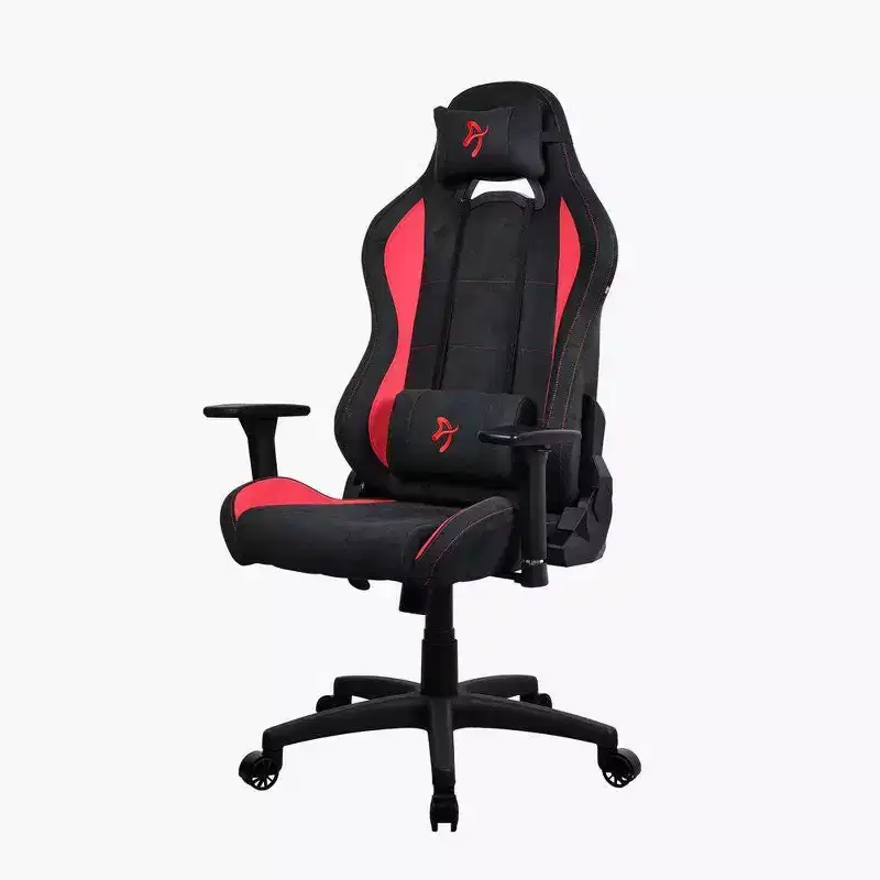 Arozzi Torretta Premium Super Soft Office and Gaming Chair with 2 Supportive Pillows Red