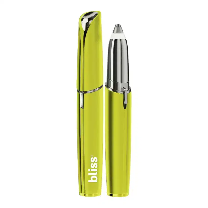 bliss Eyebrow pencil hair remover - Lime: Face Use, For All Hair Types, Battery Operated, Facial Trimmer