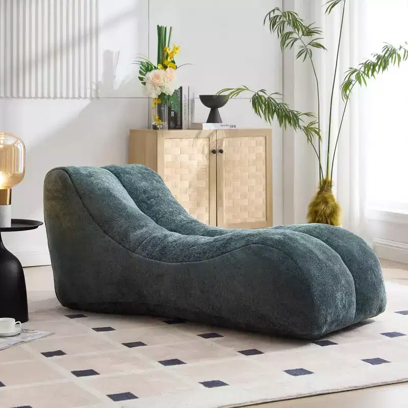 Creative bean bag sofa chair for adults filled with high-quality sponge that is plump and elastic fitting the curves of the human body