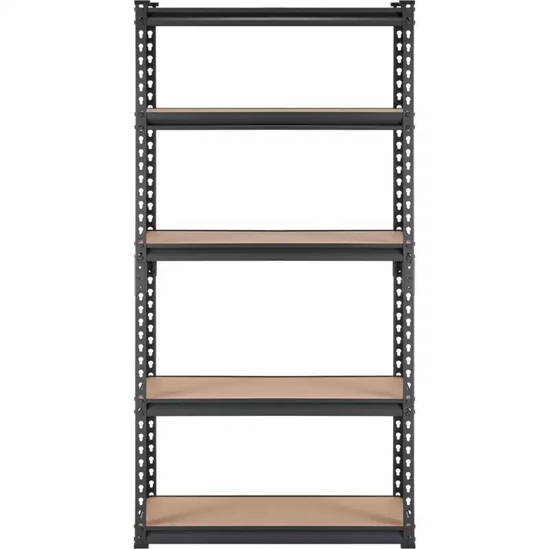 5-Tier Adjustable Metal Storage Shelving Unit, 2000LBS Capacity Heavy-Duty Rack, 30